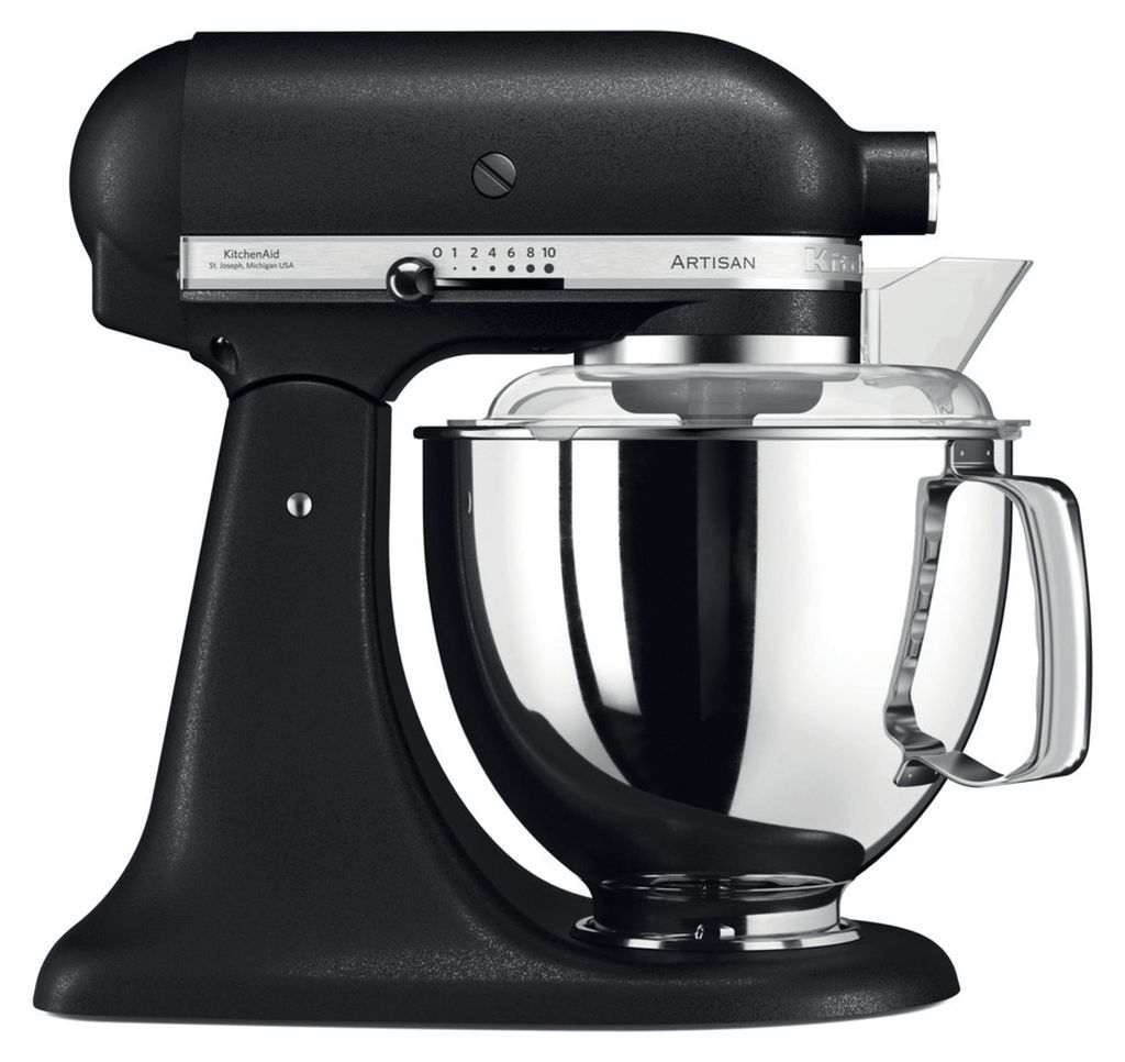 KitchenAid 5KSM175PSEBK, batidora de pie Artisan, 300W, Imagen del producto 