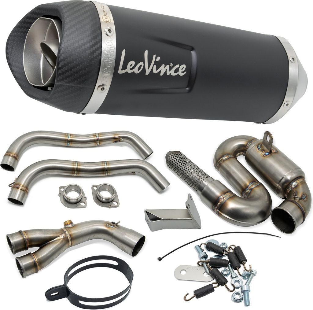Leovince Schalldämpfer SBK LV One Evo Black Edition Schalld Leo Compl LV One SW