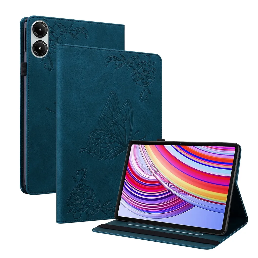 Regalo Ideale: Custodia Farfalla Blu Xiaomi Redmi Pad Pro 12.1