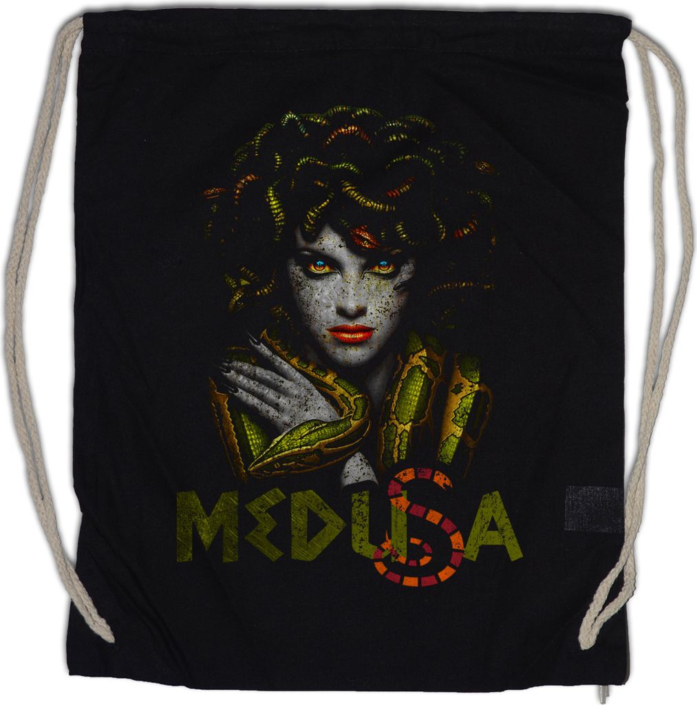 Urban Backwoods Medusa, Turnbeutel, Farbe: Schwarz