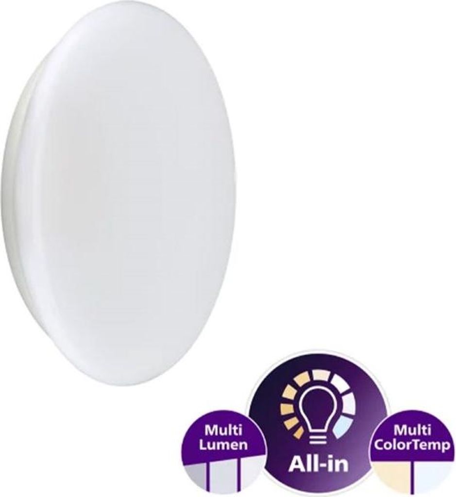 PHILIPS LEDINAIRE Wand-/Deckenleuchte GEN2 rund Ø350mm 2200lm 8720169767522