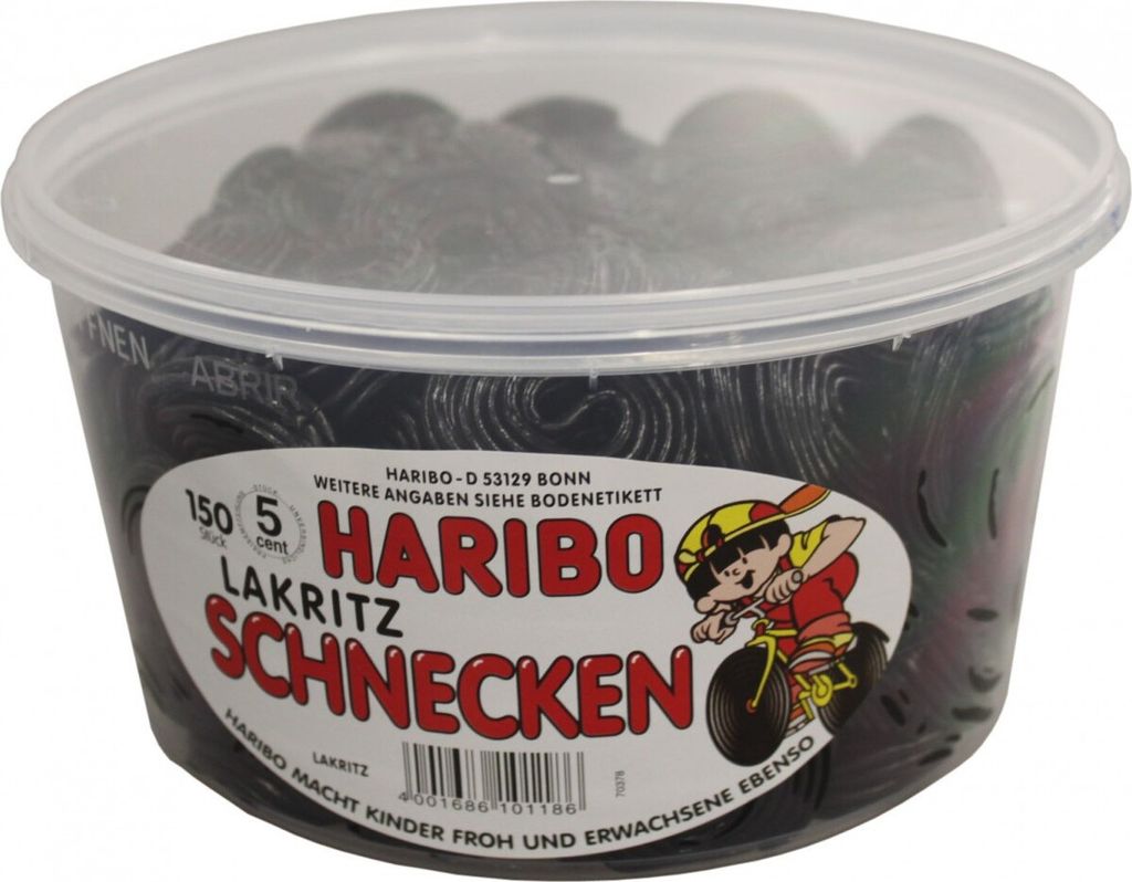 HARIBO lékořice 150 kusů Obrázek produktu 8