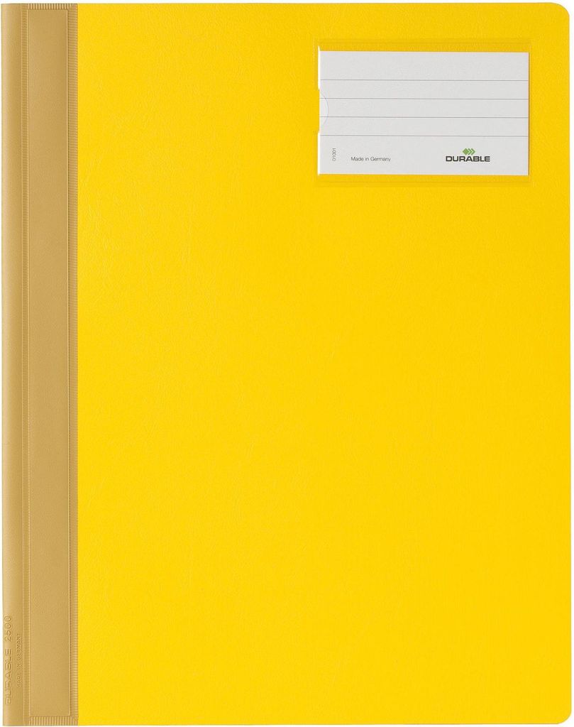 DURABLE Schnellhefter A4+ opak, 250004 gelb
