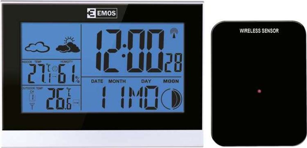 Domáca bezdrôtová meteostanica E3070 70384 Obrázok produktu 21