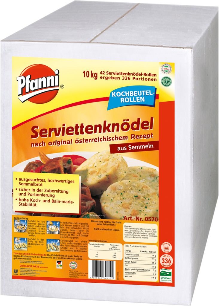Knorr original öster.Serviettenknödel Produktbild 