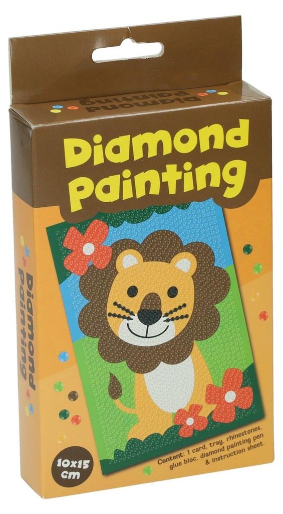 Gewinnt Holland Diamond Painting – Löwe Produktbild 
