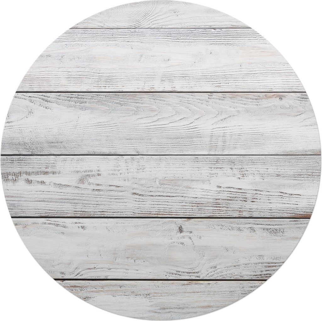 Retro-Holzbretter – Bodenschutzmatte – Stuhlunterlage – Bürostuhlmatte – Rutschfeste Bodenmatte – Schutzmatte für Hartboden – fi 100 cm