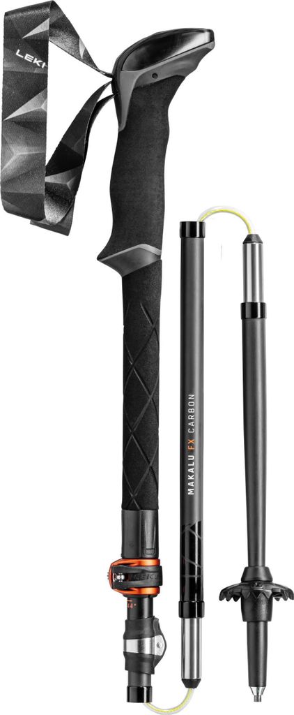 A single trekking pole is shown against a white background.