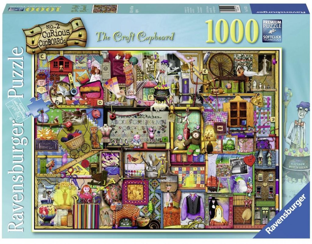 Ravensburger Puzzle - Spielzeugschrank, 1000 Teile Produktbild 