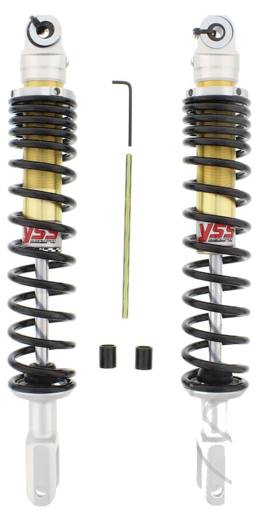 Federbein für Kymco New Downtown 350 i ABS Baujahr 2015-2018 von YSS TE302-400T-06AL-38 - Neu