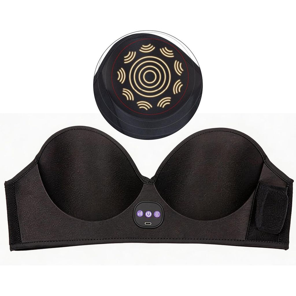 Kabelloser beheizbarer Massage-BH für Damen, sanfte Produktbild 