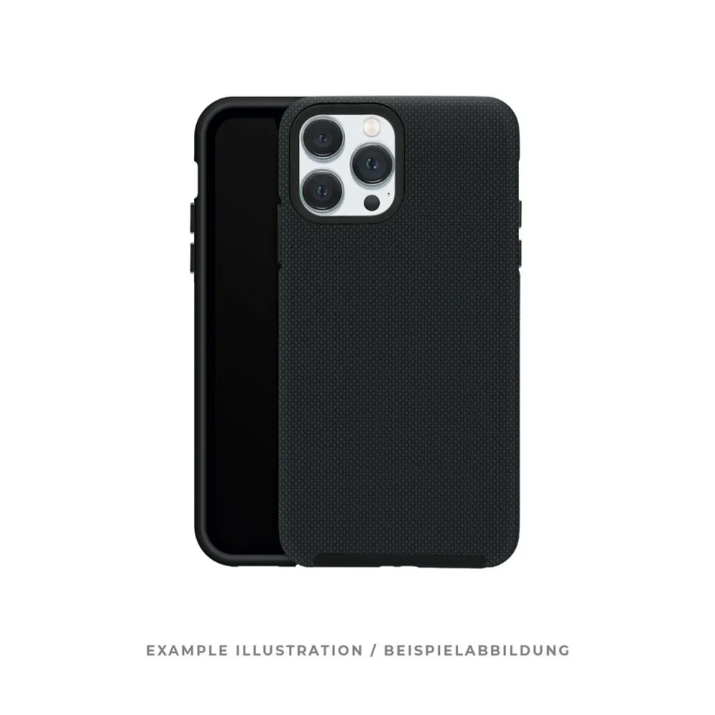 Custodia Prio iPhone 15 Nera: Eleganza Minimal e Guscio Anti-Urti - 2
