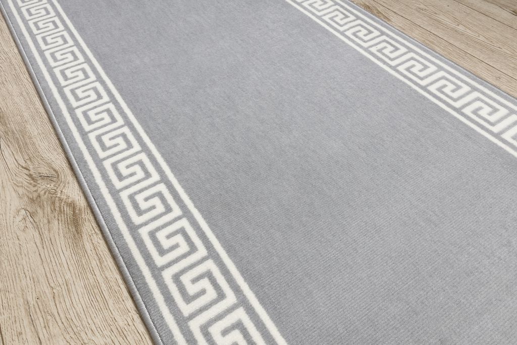 Teppich Antirutsch RUMBA 1809 grau meliert 60x200 cm