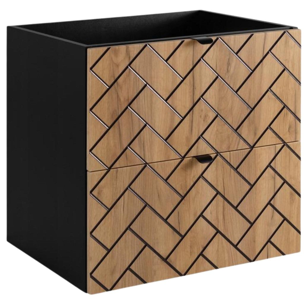 RODAN | Koupelnová Skříňka - 60 CM - Hnědá Mat - Moderní Obrázek produktu 