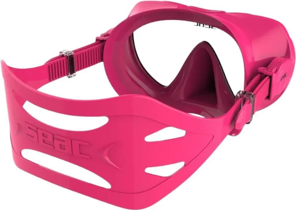 Masque de plongée Seacsub Rondo rose - Taille unique pour loisirs