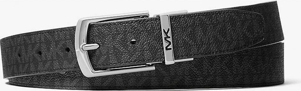 Ceinture Homme Michael Kors Noire Ajustable Solution Style Taille Unique