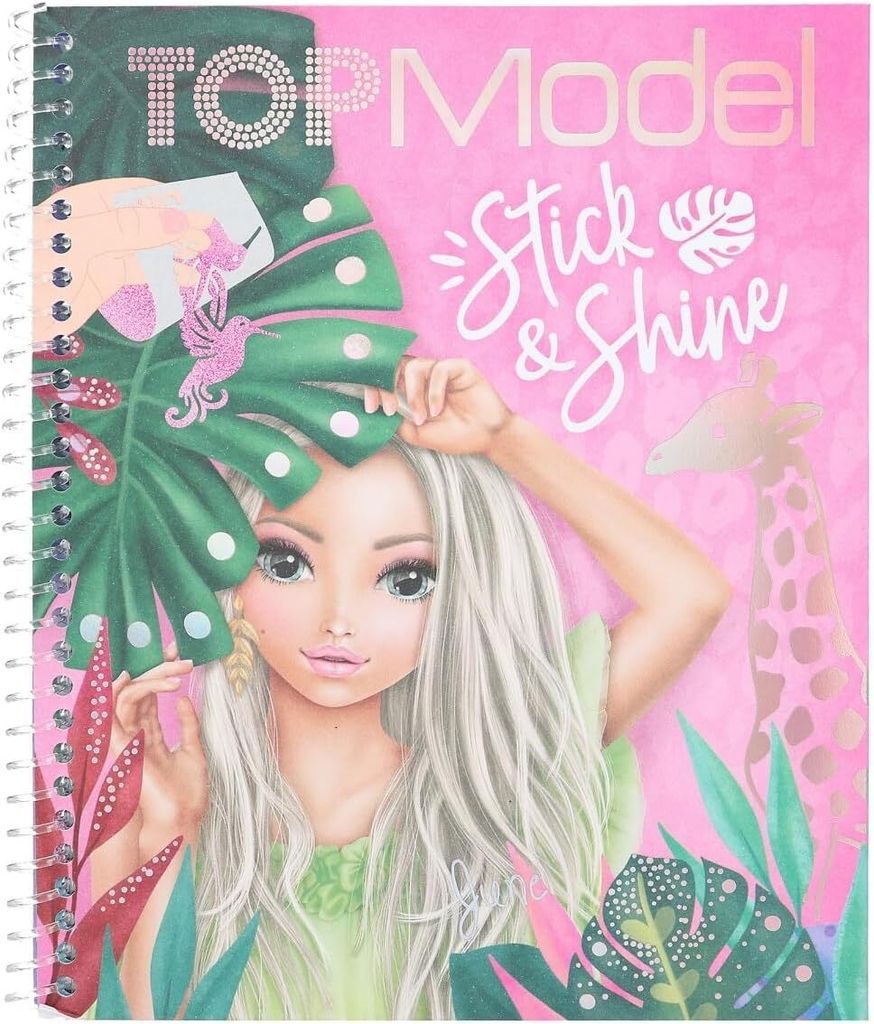 Depesche Topmodel Malbuch Stick Shine