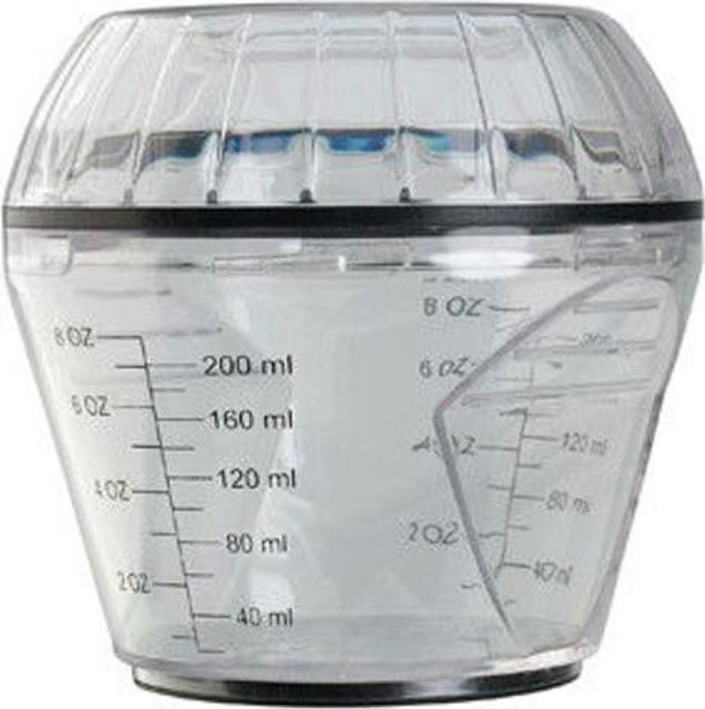 Sibel Haardyermessung Tasse 3-in-1 transparent 200ml
