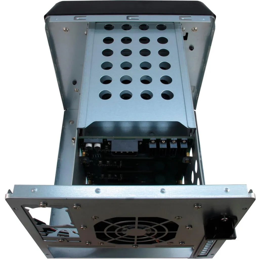 Châssis IPC SC-4100 Inter-Tech format Mini-ITX USFF sans alimentation - 4