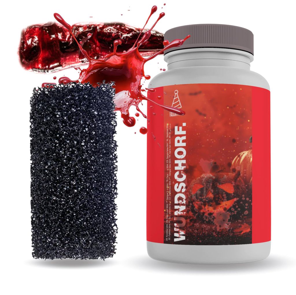 15 ml di sangue con croste - lavabile e ingannevolmente Immagine del prodotto 