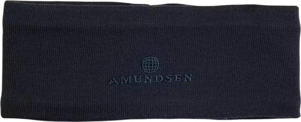 Fascia per Capelli Amundsen Blu in Lana Merino | Shop Online Italia