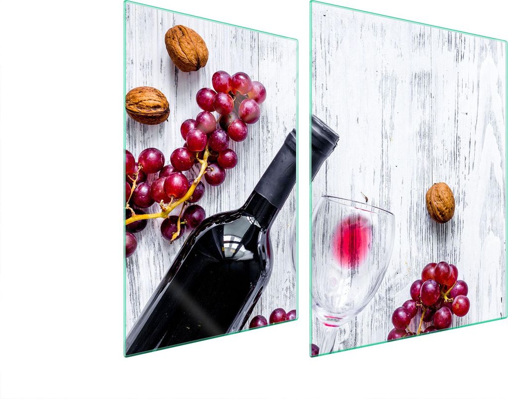 Glasschutzplatte Für Herd 70X52 Trauben