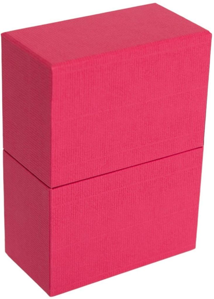 HNFD Fotobox Parda fuchsia 11x5,5x16 cm für 200-300 Fotos 10x15 cm