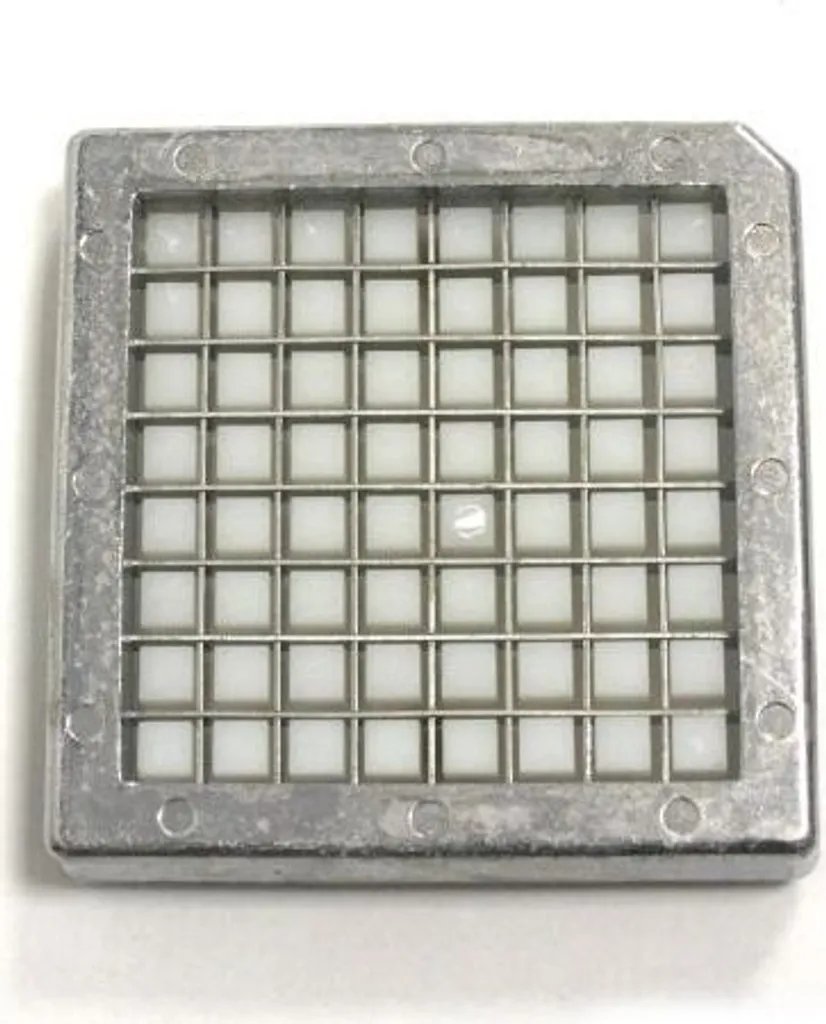 Grille à pommes de terre 8x8 pour coupe-frites en acier inoxydable robuste
