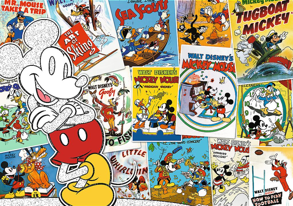 TREFL Puzzle Mickeyho svet 1000 dielikov | Kaufland.sk