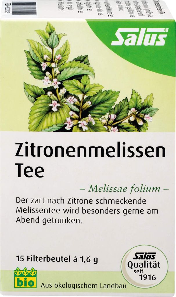 Salus Zitronenmelissen Tee, 15 St. Filterbeutel Produktbild 
