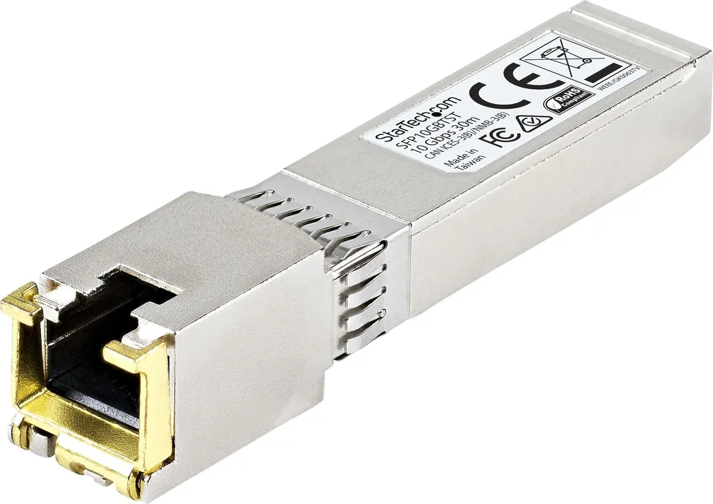 Module SFP+ 10Gb fibre optique StarTech conforme MSA pour réseau pro