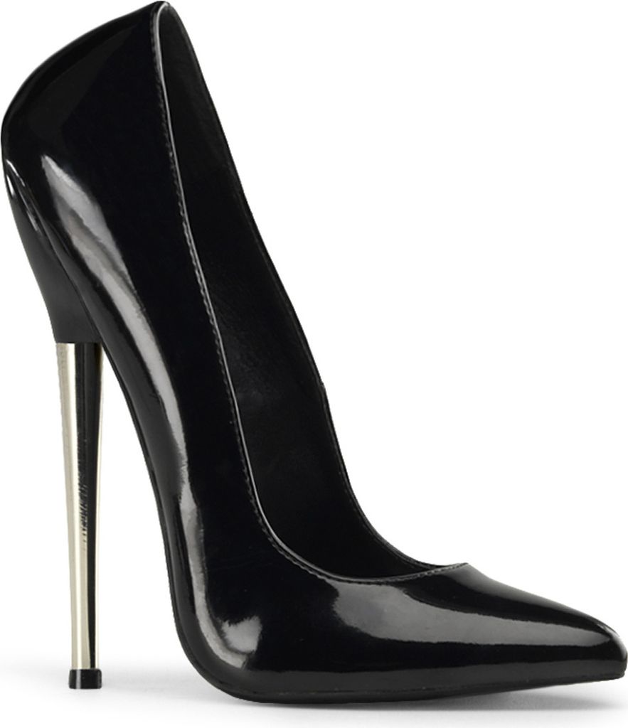 DAGGER-01 Damen Pumps von Devious, Schwarz EU 38, US 8