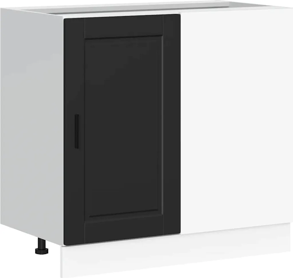 vidaXL Base Cucina Porto Nera - Offerta Mobiletto Legno Multistrato