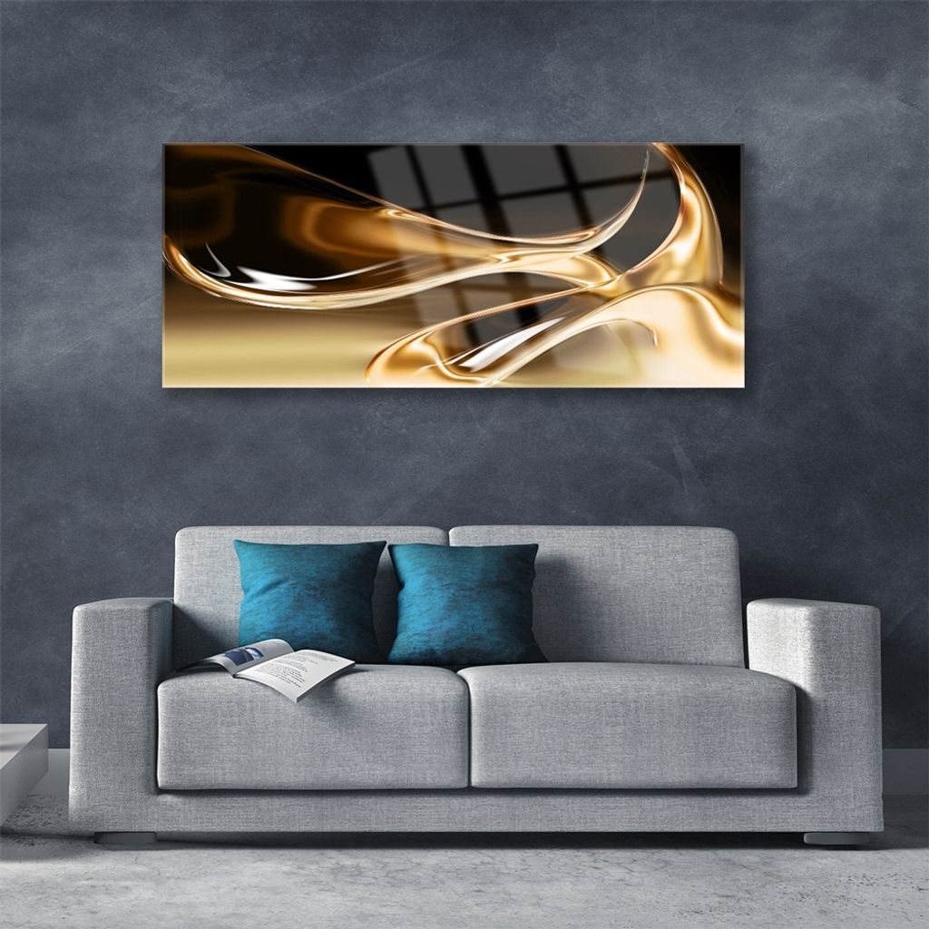 Acrylglasbilder 125x50 Wandbild Druck Abstraktes Kunst