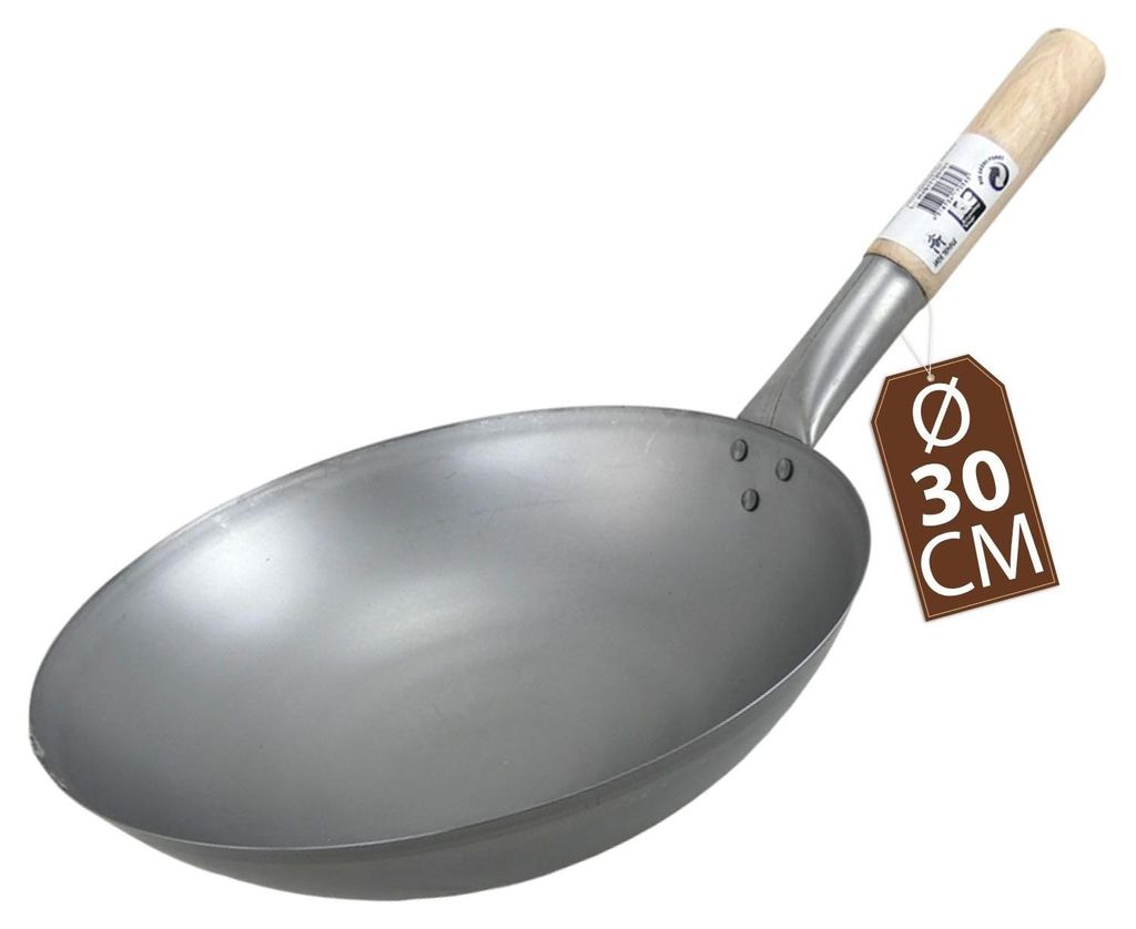 Kreyenhop & Kluge Wokpan, wok, 30 cm maximale diameter, Productafbeelding 