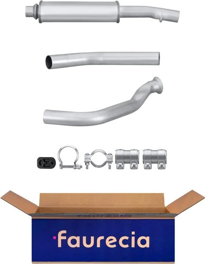 Silencieux avant pour réparer l'échappement PEUGEOT 306 Kit Easy2Fit Pro