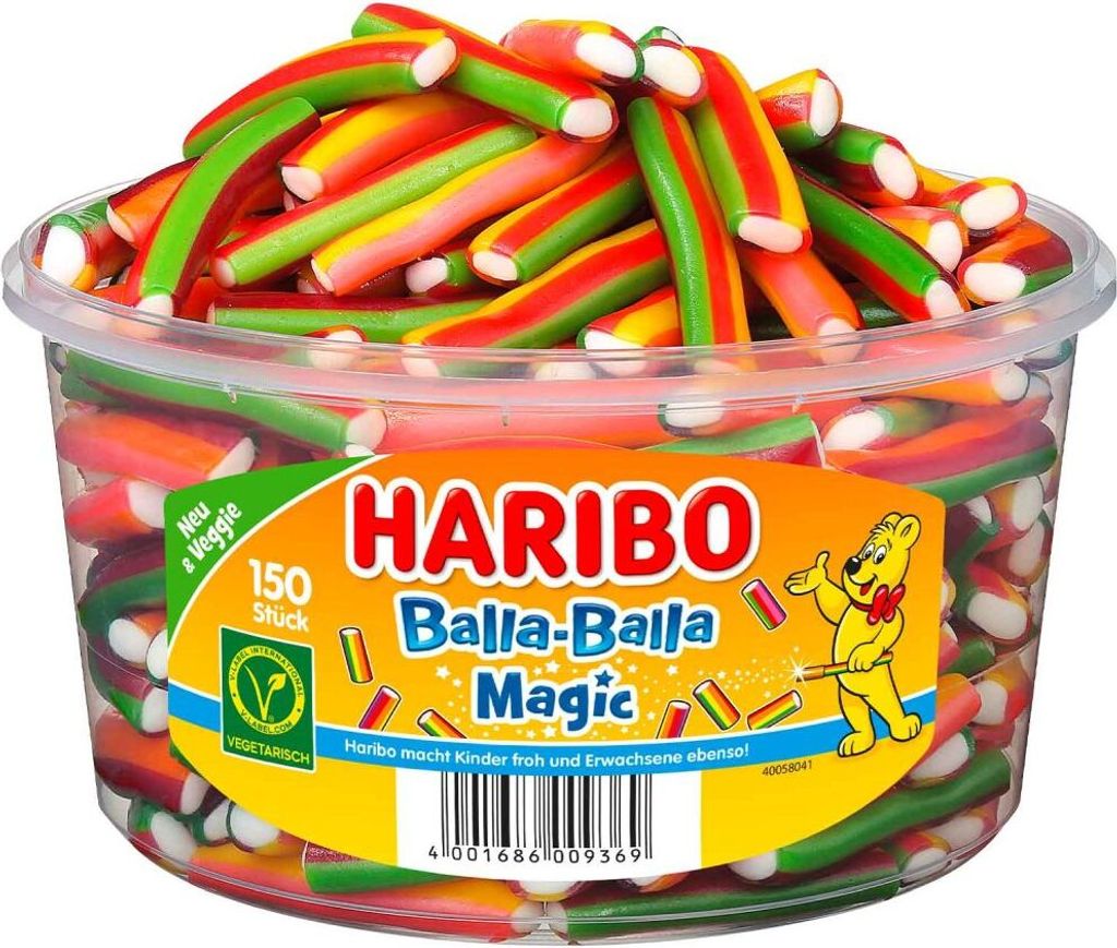 Haribo Balla-Balla Magic vegetarisch 150er Produktbild 