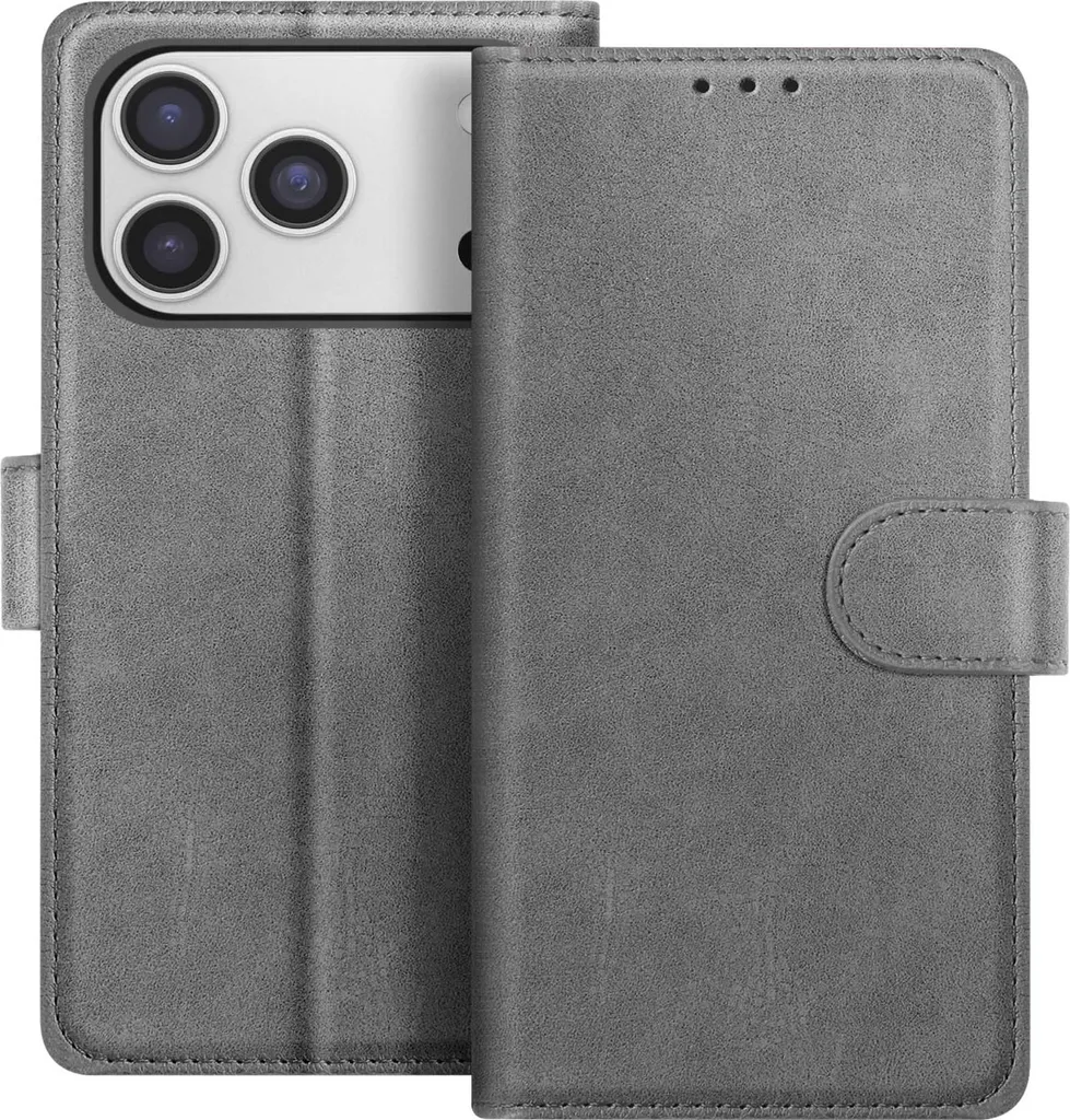 Cover iPhone 17 Pro Max Avizar Grigio Chesterfield: Lusso e Protezione