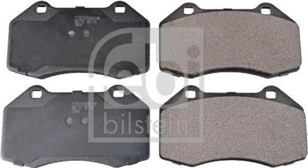 FEBI BILSTEIN 116427 Bremsbelagsatz, Scheibenbremse OE 7701208218 kompatibel mit Clio, Megane