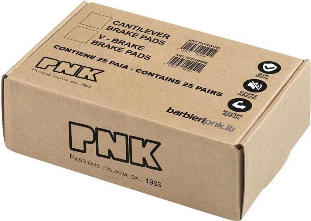 Pnk V-brake Felgenbremsbeläge Schwarz Schwarz One Size