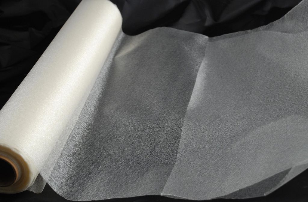 Organza weiss 35 cm x 20 m Deko - Tischdeko Hochzeit Produktbild 