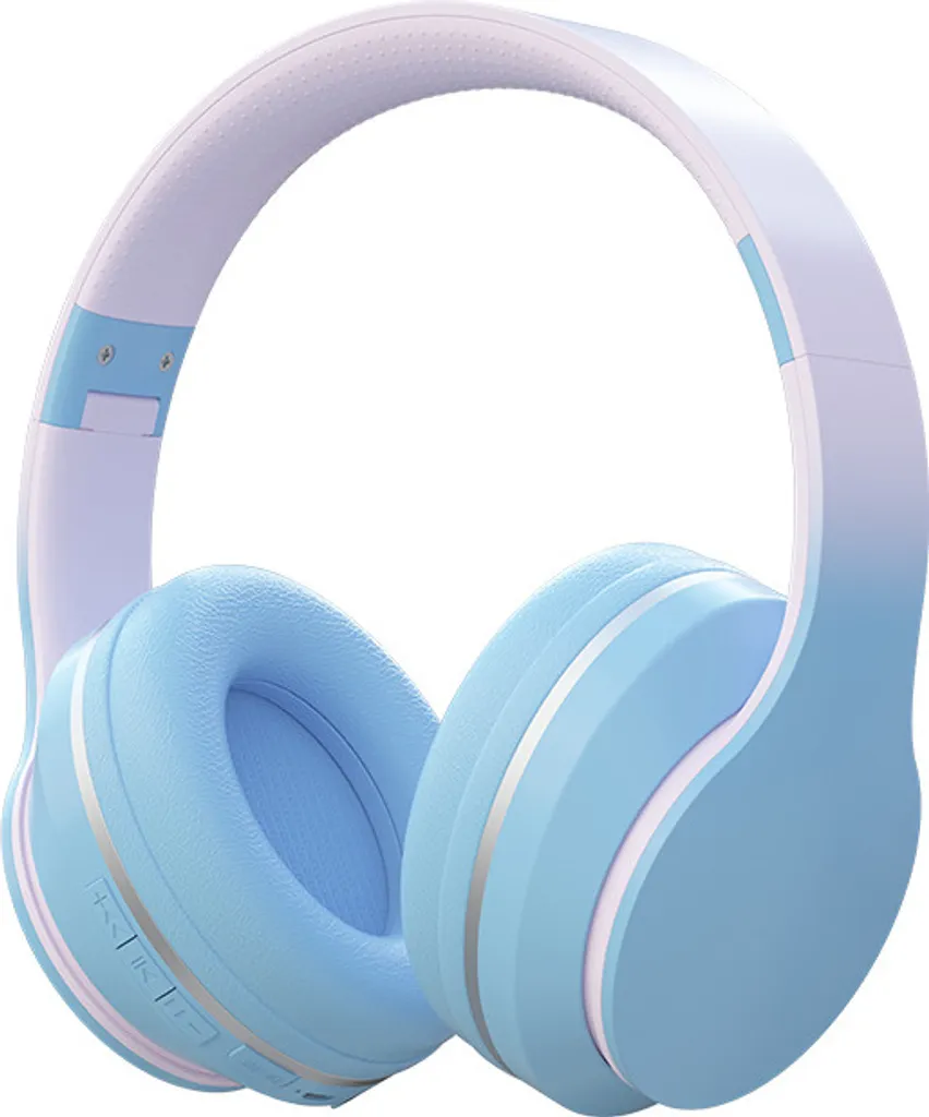 Cuffie Gaming INF DR56 Blu Bluetooth 5.1 - Zero Lag e Super Autonomia