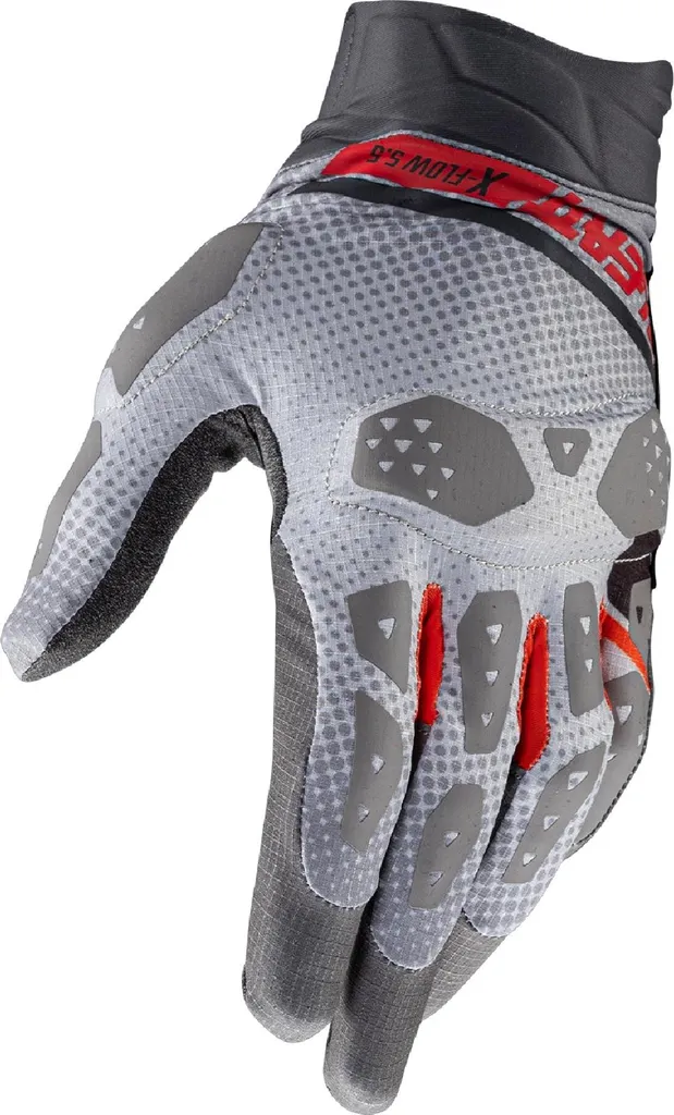 Guanti Leatt ADV X-Flow 5.5 Corto V25 Beige: Guanti Moto Estivi Professionali