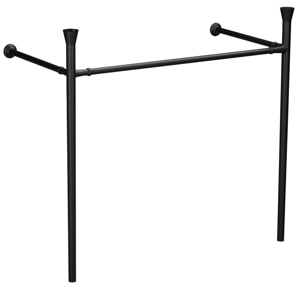 Kerasan THE NEW YORKER Konstruktion für Waschbecken 100cm, Schwarz matt