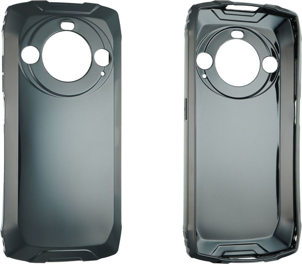 caseroxx Schutz-Hülle TPU-Hülle kompatibel mit Blackview BV9300 Pro, Gummi Handy Tasche schwarz