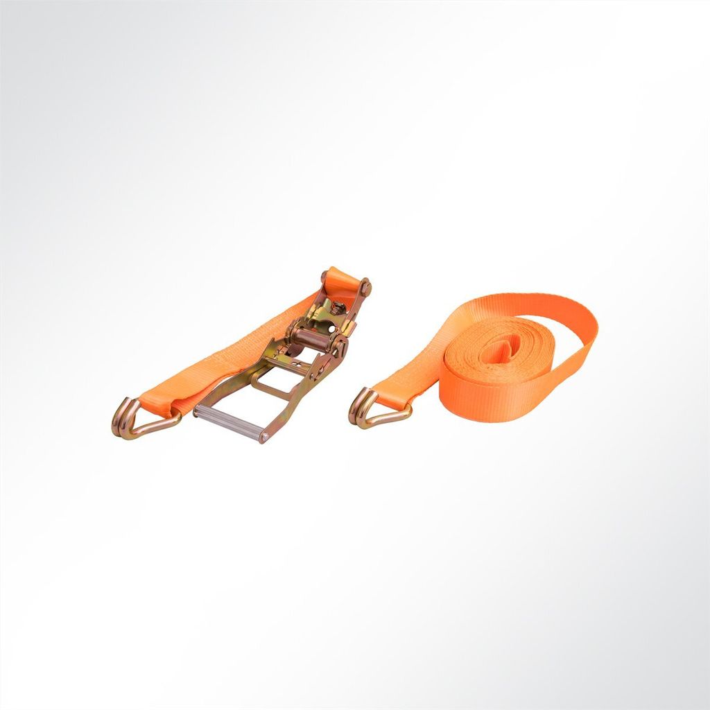 Lysel Ratschen Zurrgurt Spanngurt 2-teilig 9 Meter orange 5000kg