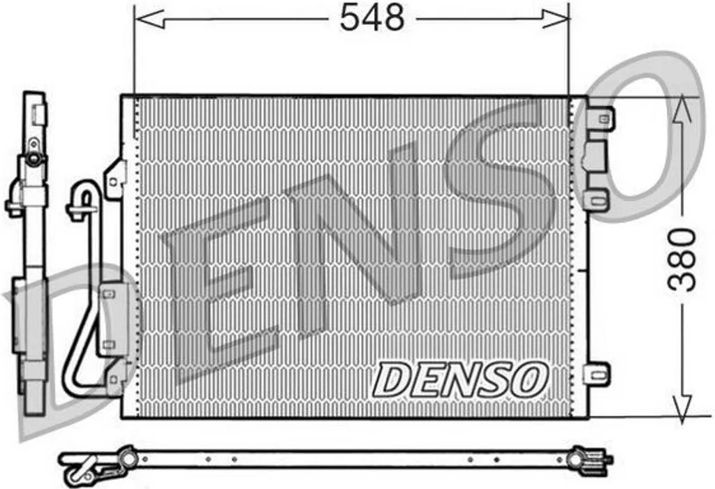 Réparer la clim de Clio ou Kangoo avec le condenseur DENSO 7700428083 OE