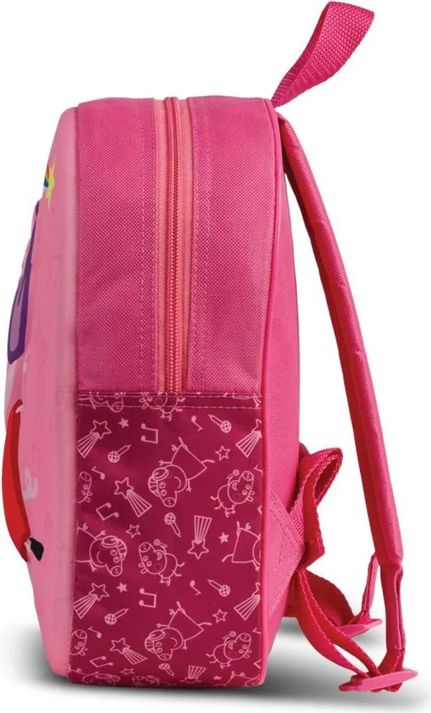 Sac à dos scolaire rose Peppa Pig - Idéal pour goûter et sorties d'école