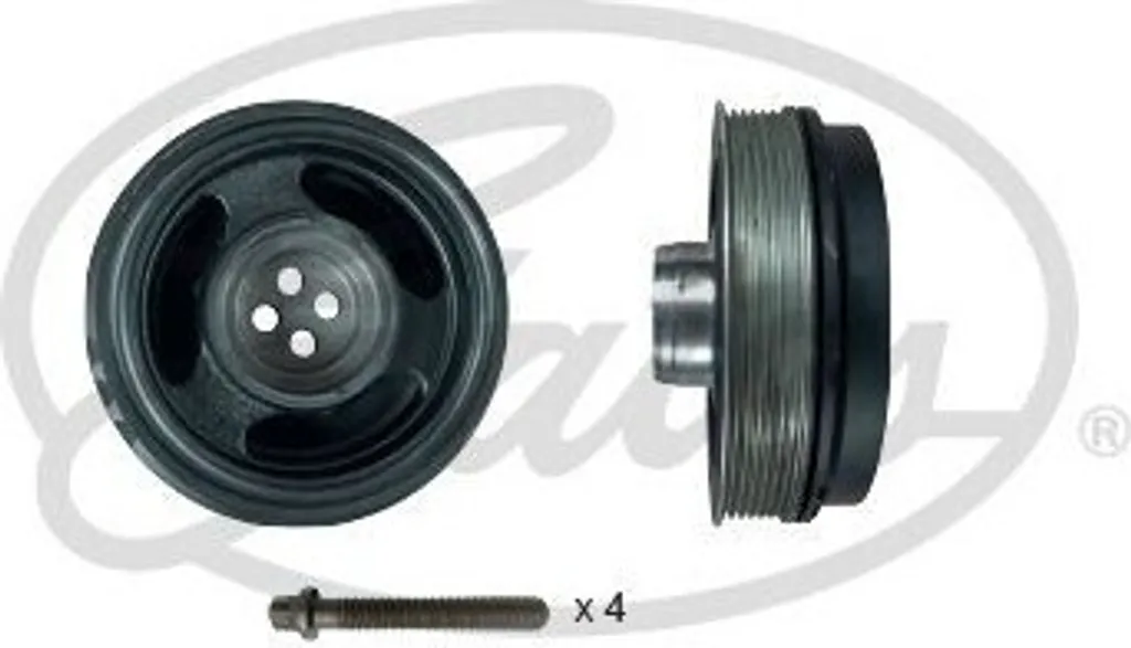 Poulie Damper GATES TVD1192A - Haute Résistance pour BMW X1 F48 et MINI