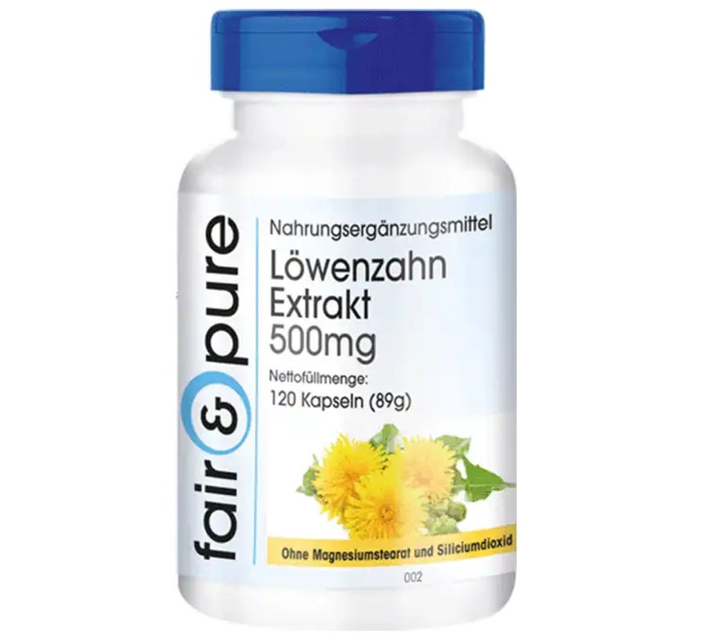 Löwenzahn Extrakt 500mg
